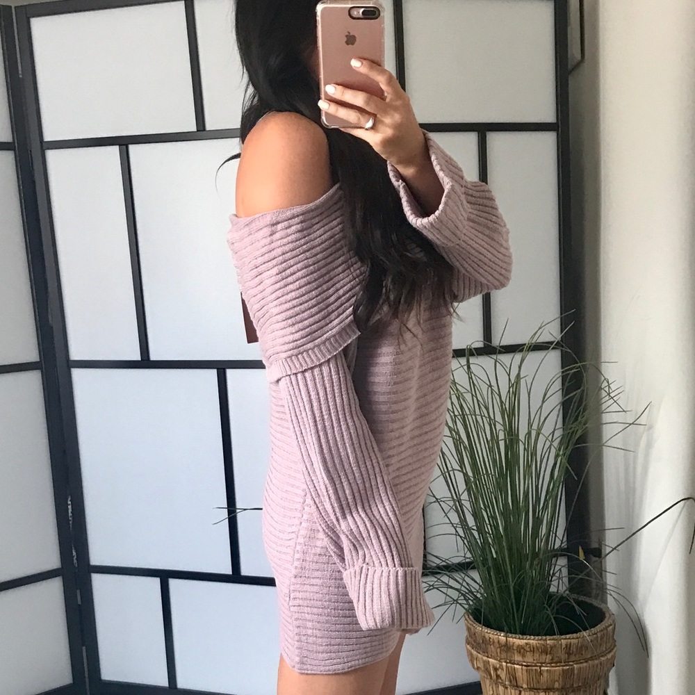 KAYLA Wide Cowl Neck Sweater - Picture 3 of 7